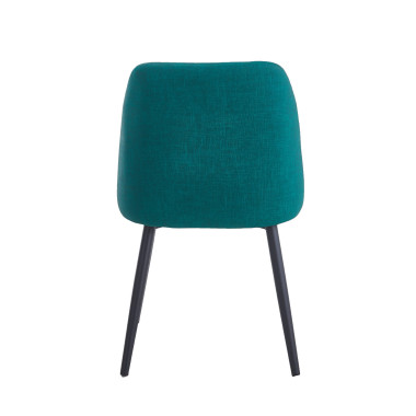 Chaise LUX - Vert - Lot de 4 - Madrid Mobiliario