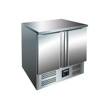 Table réfrigérée positive compacte 215L - Acier inoxydable - Saro  au meilleur prix sur Restock CHR