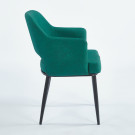Chaise MAGGI Polipiel Textil - Vert - Lot de 4 - Madrid Mobiliario