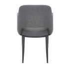 Chaise MAGGI Polipiel Textil - Gris - Madrid Mobiliario