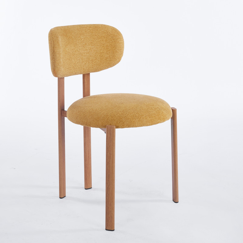 Chaise SION - Moutarde - Lot de 4 - Madrid Mobiliario