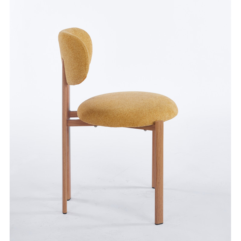 Chaise SION - Moutarde - Lot de 4 - Madrid Mobiliario