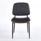Chaise LYON - Noir - Madrid Mobiliario