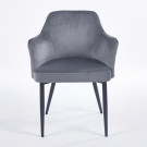 Chaise VICTORIA - Gris - Madrid Mobiliario