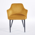 Chaise VICTORIA - Moutarde - Madrid Mobiliario