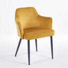 Chaise VICTORIA - Moutarde - Madrid Mobiliario