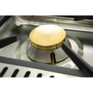Fourneau à gaz - 4 foyers - 2x7,5  2x5,5 kW - Avec four GN2/1 - Arilex  au meilleur prix sur Restock CHR