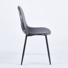 Chaise SIMP Floral - Gris - Lot de 4 - Madrid Mobiliario