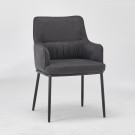 Chaise ANGELA - Gris - Lot de 4 - Madrid Mobiliario