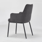 Chaise ANGELA - Gris - Lot de 4 - Madrid Mobiliario