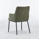 Chaise ANGELA - Vert - Lot de 4 - Madrid Mobiliario