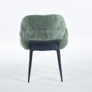 Chaise IRIS - Vert-Bleu Sombre - Madrid Mobiliario