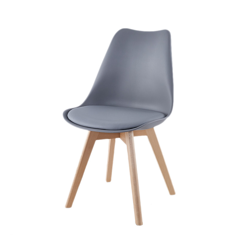 Chaise NORDIQUE - Gris - Lot de 4 - Madrid Mobiliario