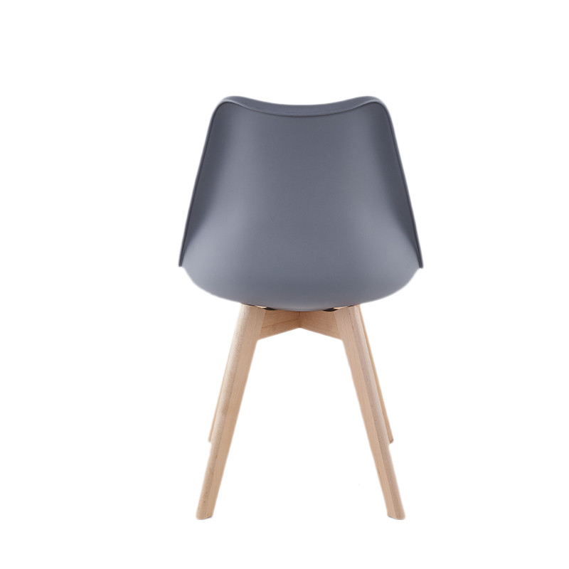 Chaise NORDIQUE - Gris - Lot de 4 - Madrid Mobiliario