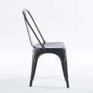 Chaise TOIX - Noir - Lot de 4 - Madrid Mobiliario