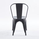 Chaise TOIX - Noir - Lot de 4 - Madrid Mobiliario
