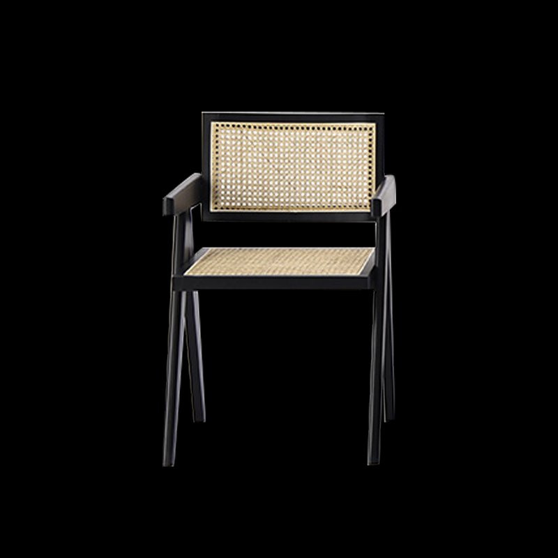 Chaise OSLO - Noir - Madrid Mobiliario