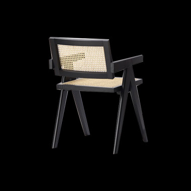 Chaise OSLO - Noir - Madrid Mobiliario