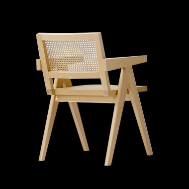 Chaise OSLO - Naturel - Lot de 4 - Madrid Mobiliario