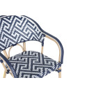 Chaise SEMPORNA - Bleu - Lot de 4 - Madrid Mobiliario