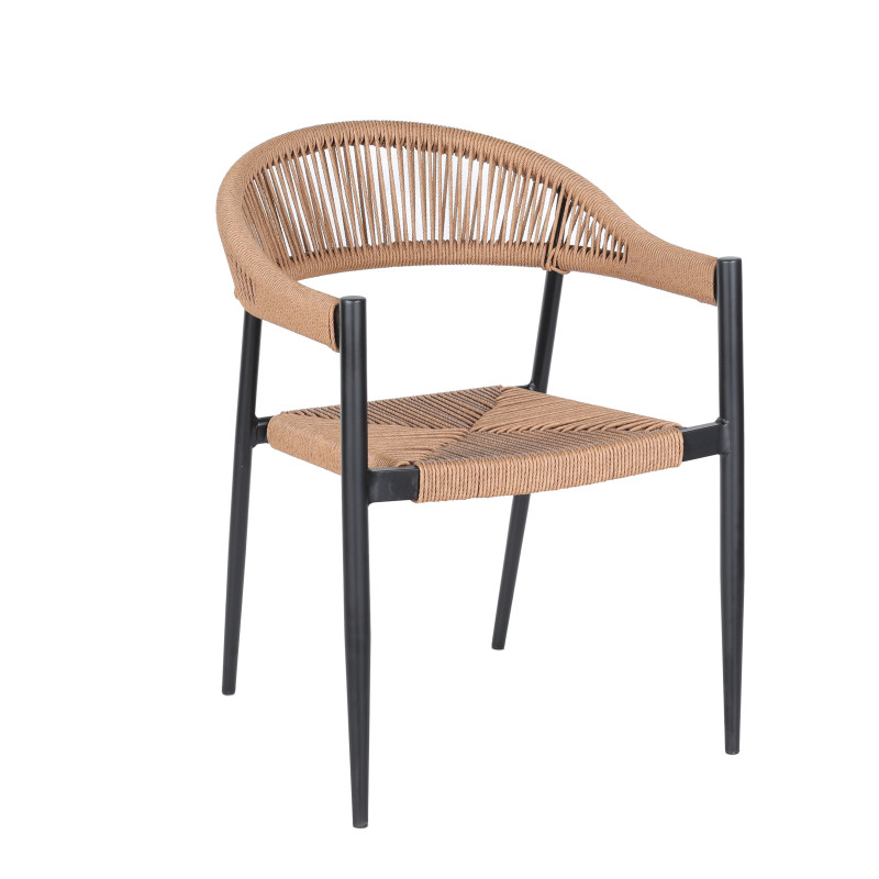Chaise KUKA - Marron - Madrid Mobiliario