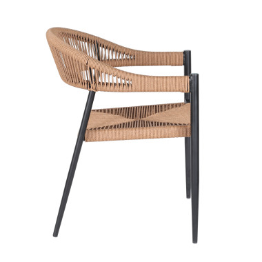 Chaise KUKA - Marron - Madrid Mobiliario