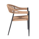 Chaise KUKA - Marron - Madrid Mobiliario