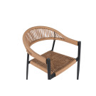 Chaise KUKA - Marron - Madrid Mobiliario