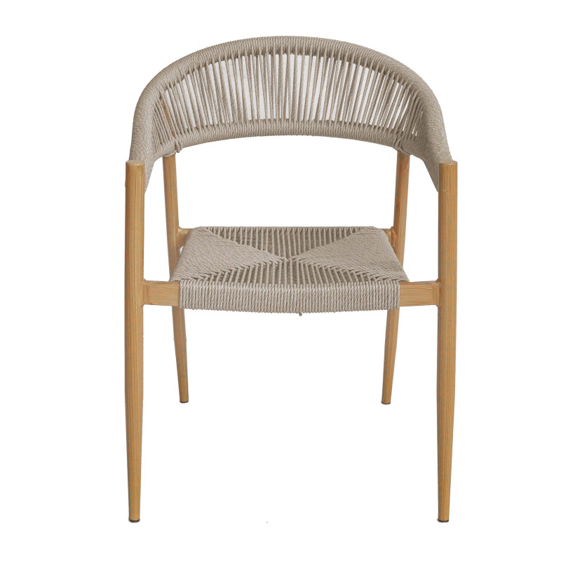 Chaise KUKA - Naturel - Lot de 4 - Madrid Mobiliario