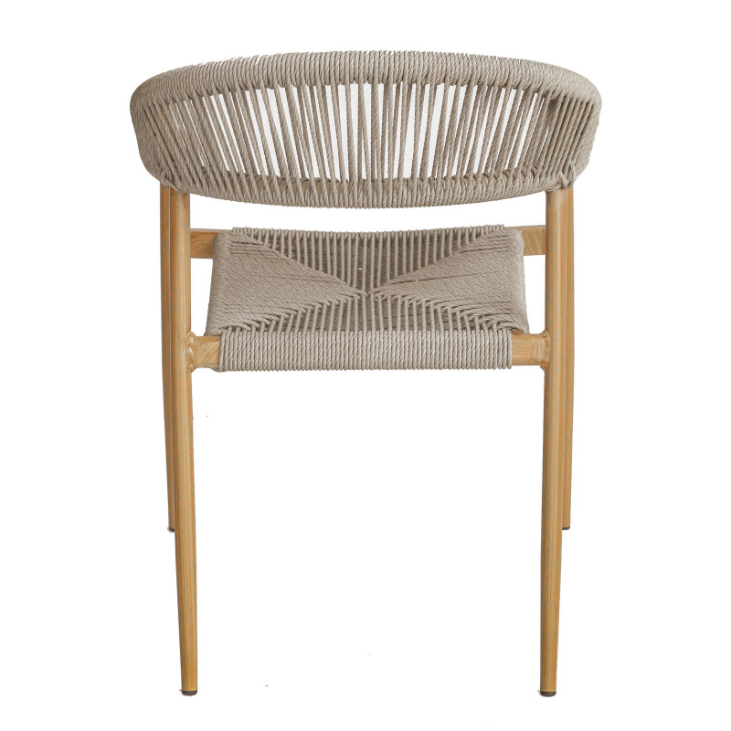 Chaise KUKA - Naturel - Lot de 4 - Madrid Mobiliario