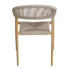 Chaise KUKA - Naturel - Lot de 4 - Madrid Mobiliario