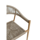 Chaise KUKA - Naturel - Lot de 4 - Madrid Mobiliario
