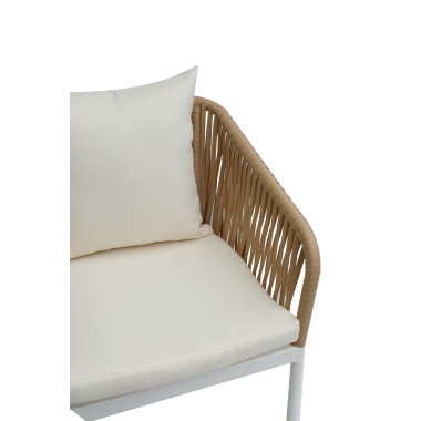 Chaise SOPHI - Naturel - Madrid Mobiliario