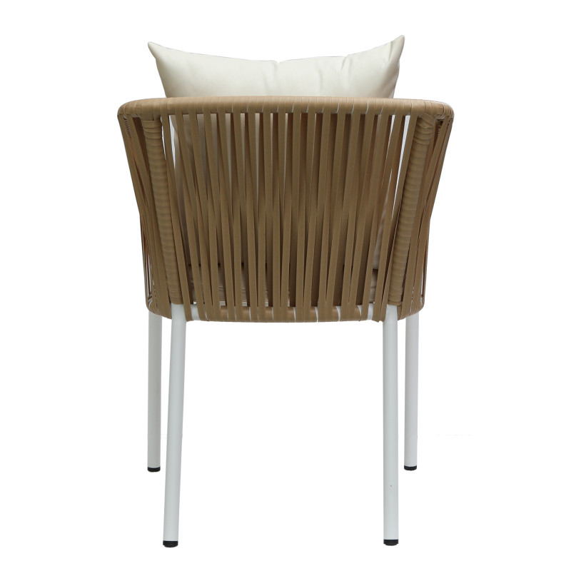 Chaise SOPHI - Naturel - Lot de 4 - Madrid Mobiliario
