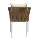 Chaise SOPHI - Naturel - Lot de 4 - Madrid Mobiliario