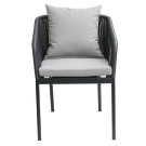 Chaise SOPHI - Noir - Madrid Mobiliario