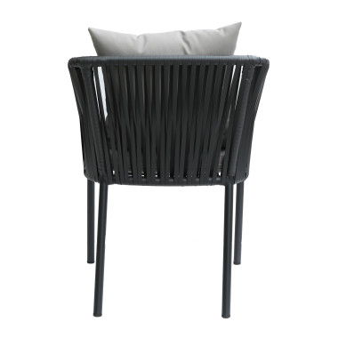 Chaise SOPHI - Noir - Madrid Mobiliario