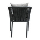 Chaise SOPHI - Noir - Madrid Mobiliario