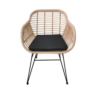 Chaise ZOE - Natural Zoe - Madrid Mobiliario