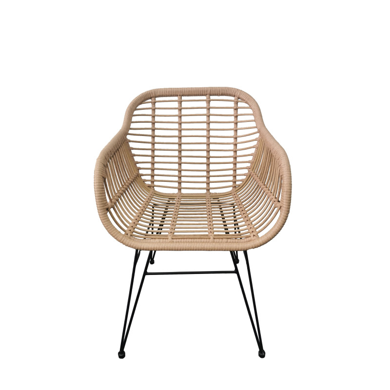 Chaise ZOE - Natural Zoe - Madrid Mobiliario