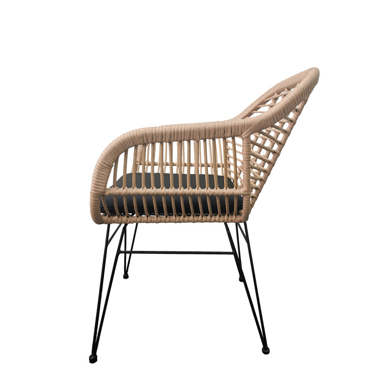 Chaise ZOE - Natural Zoe - Madrid Mobiliario