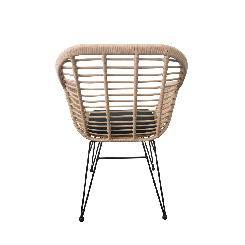 Chaise ZOE - Natural Zoe - Madrid Mobiliario