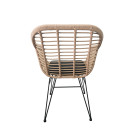 Chaise ZOE - Natural Zoe - Madrid Mobiliario