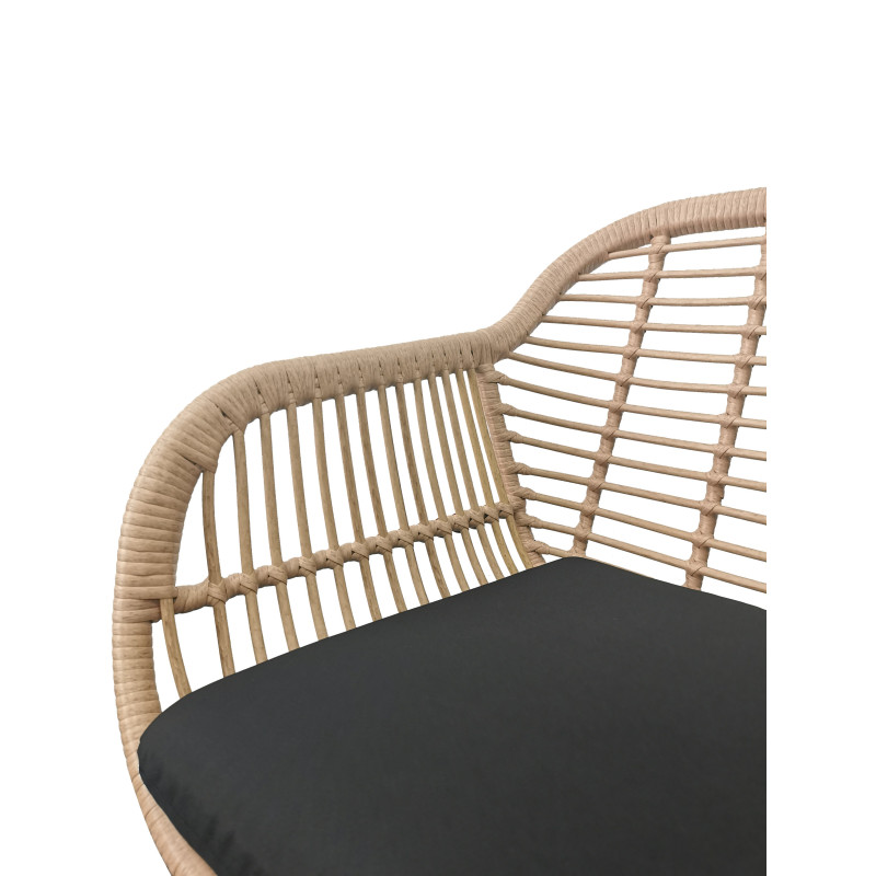 Chaise ZOE - Natural Zoe - Madrid Mobiliario