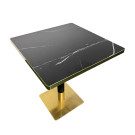 Plateau Multicouche Marbre Noir 70x70 - Madrid Mobiliario