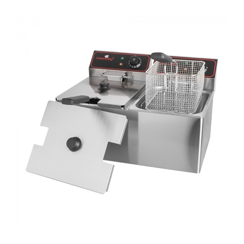 Friteuse 2 x 8L avec zone froide - Caterchef star  au meilleur prix sur Restock CHR