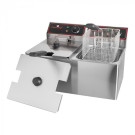 Friteuse 2 x 8L avec zone froide - Caterchef star  au meilleur prix sur Restock CHR