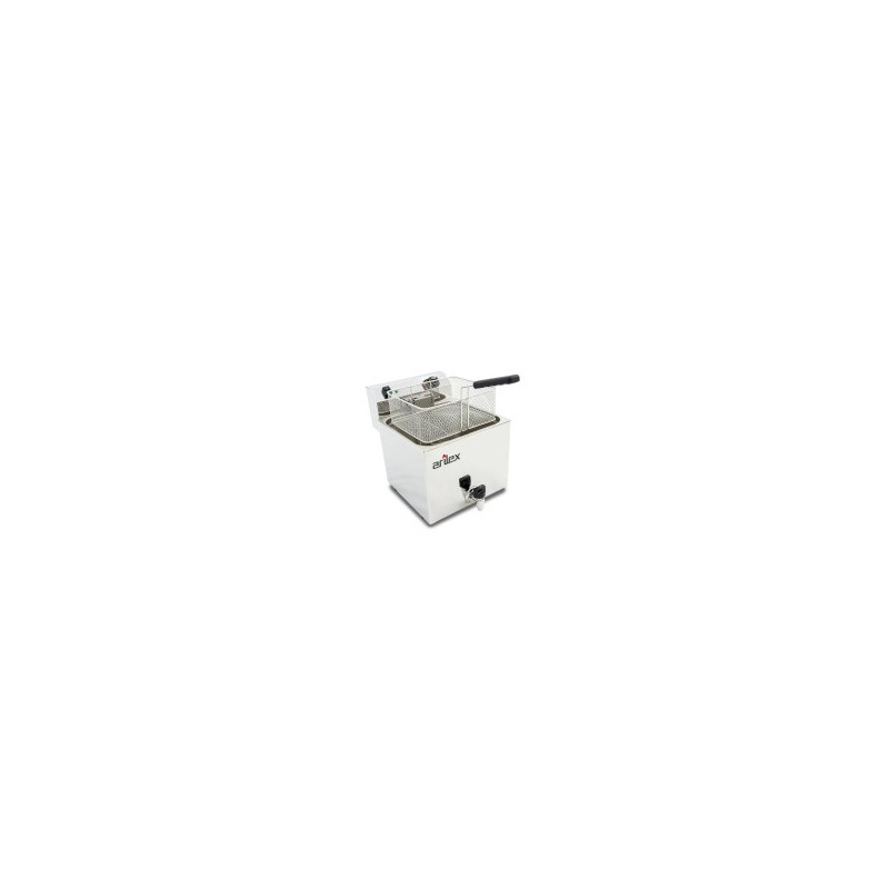 Friteuse électrique - 12L - 4,5 kW - Avec robinet - Monophasée - Arilex  au meilleur prix sur Restock CHR