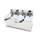 Friteuse électrique - 1212L - Double cuve - Sans robinet - Triphasée - Arilex  au meilleur prix sur Restock CHR
