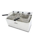 Friteuse électrique - 1212L - Double cuve - Sans robinet - Triphasée - Arilex  au meilleur prix sur Restock CHR